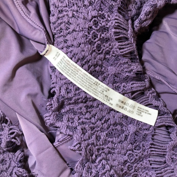 Free People Intimately Lacey Lavender Sheath - Size S - Picture 5 of 6